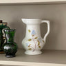 Blue floral pitcher - NEROLI