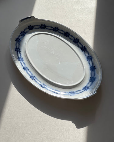Blue floral platter - NEROLI