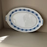 Blue floral platter - NEROLI