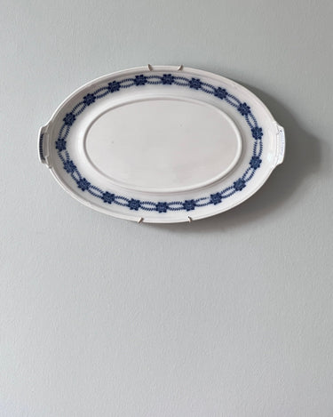 Blue floral platter - NEROLI