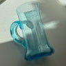 Blue glass pitcher - NEROLI