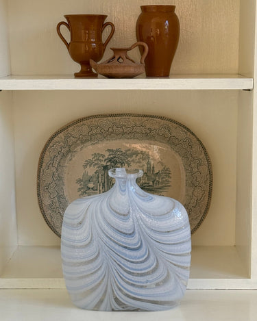 Blue glass vase - NEROLI