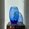 Blue glass vase - NEROLI