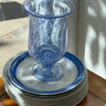 Blue glass vase - NEROLI