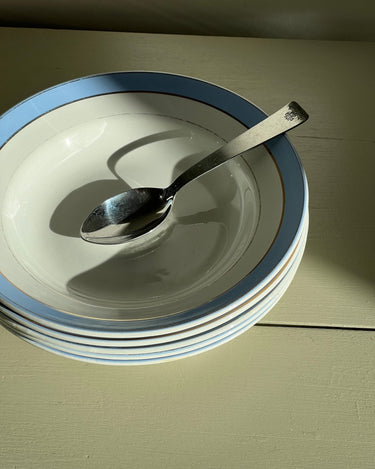 Blue pasta plates (5 pcs) - NEROLI