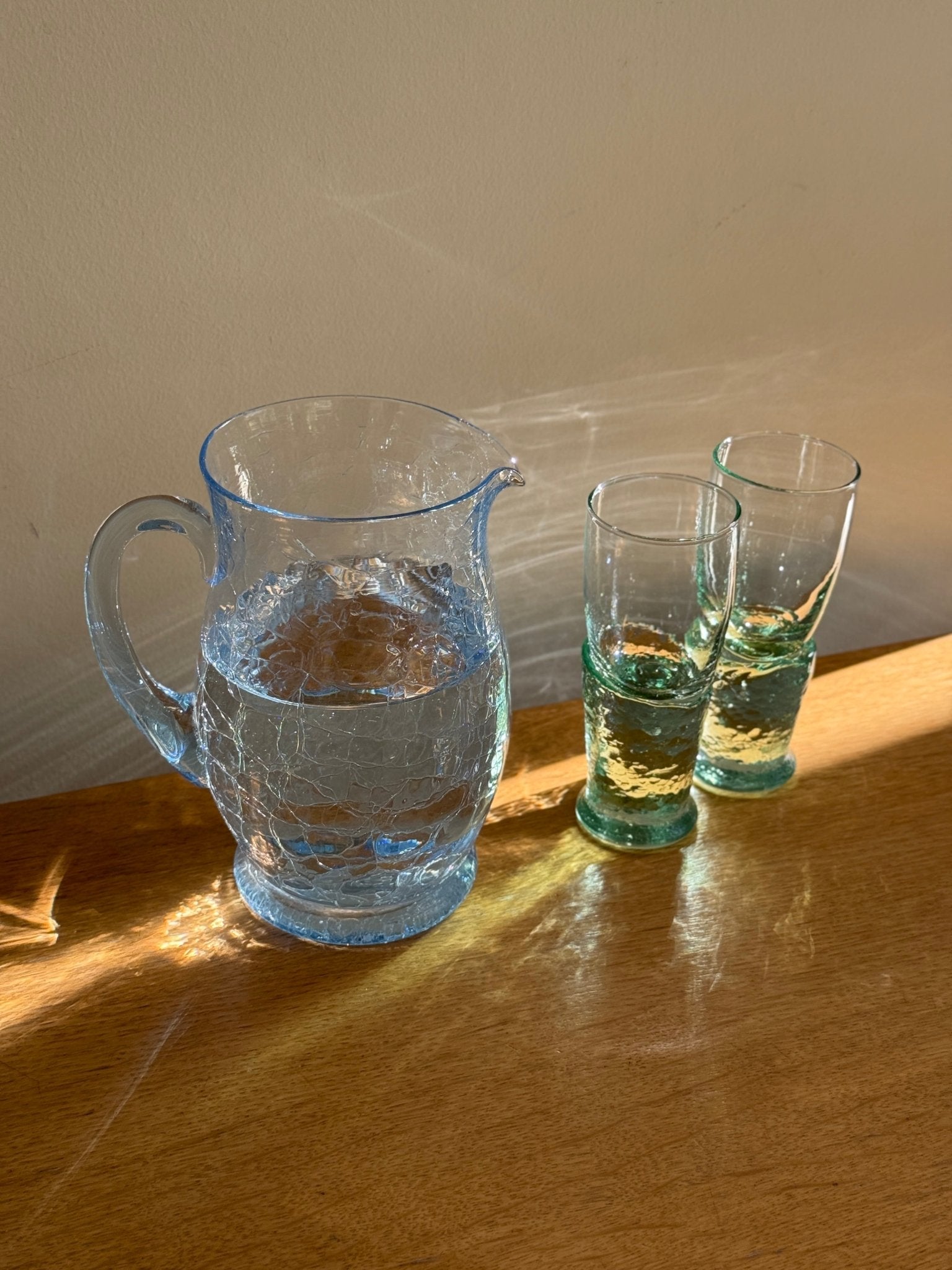 Blue pitcher - NEROLI