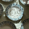 Blue ribbon pasta plates (10 pcs) - NEROLI