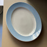 Blue rim platter - NEROLI
