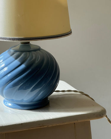 Blue table lamp - NEROLI