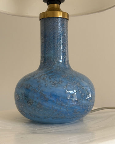 Blue table lamp - NEROLI