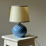 Blue table lamp - NEROLI