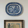 Blue Willow wall platter - NEROLI