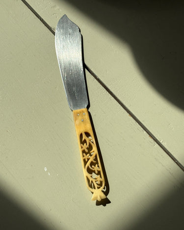 Bone-handled cake knife - NEROLI