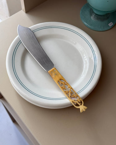 Bone-handled cake knife - NEROLI