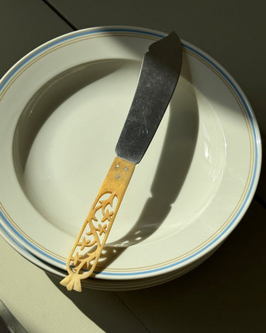 Bone-handled cake knife - NEROLI