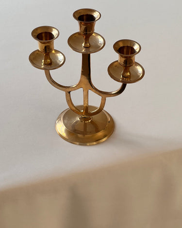 Brass candelabra - NEROLI