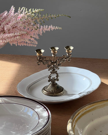 Brass candelabra - NEROLI