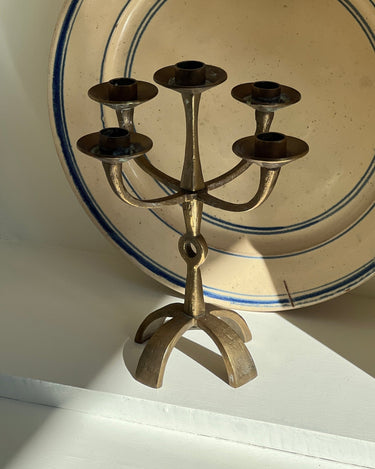Brass candelabra - NEROLI