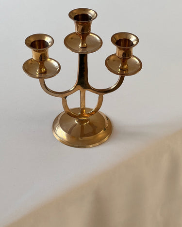 Brass candelabra - NEROLI