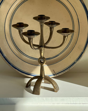 Brass candelabra - NEROLI