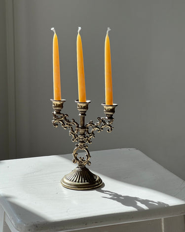 Brass candelabra - NEROLI