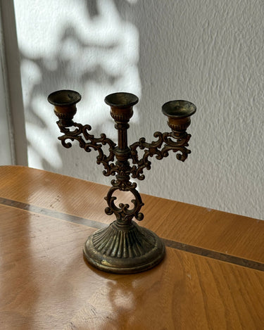 Brass candelabra - NEROLI