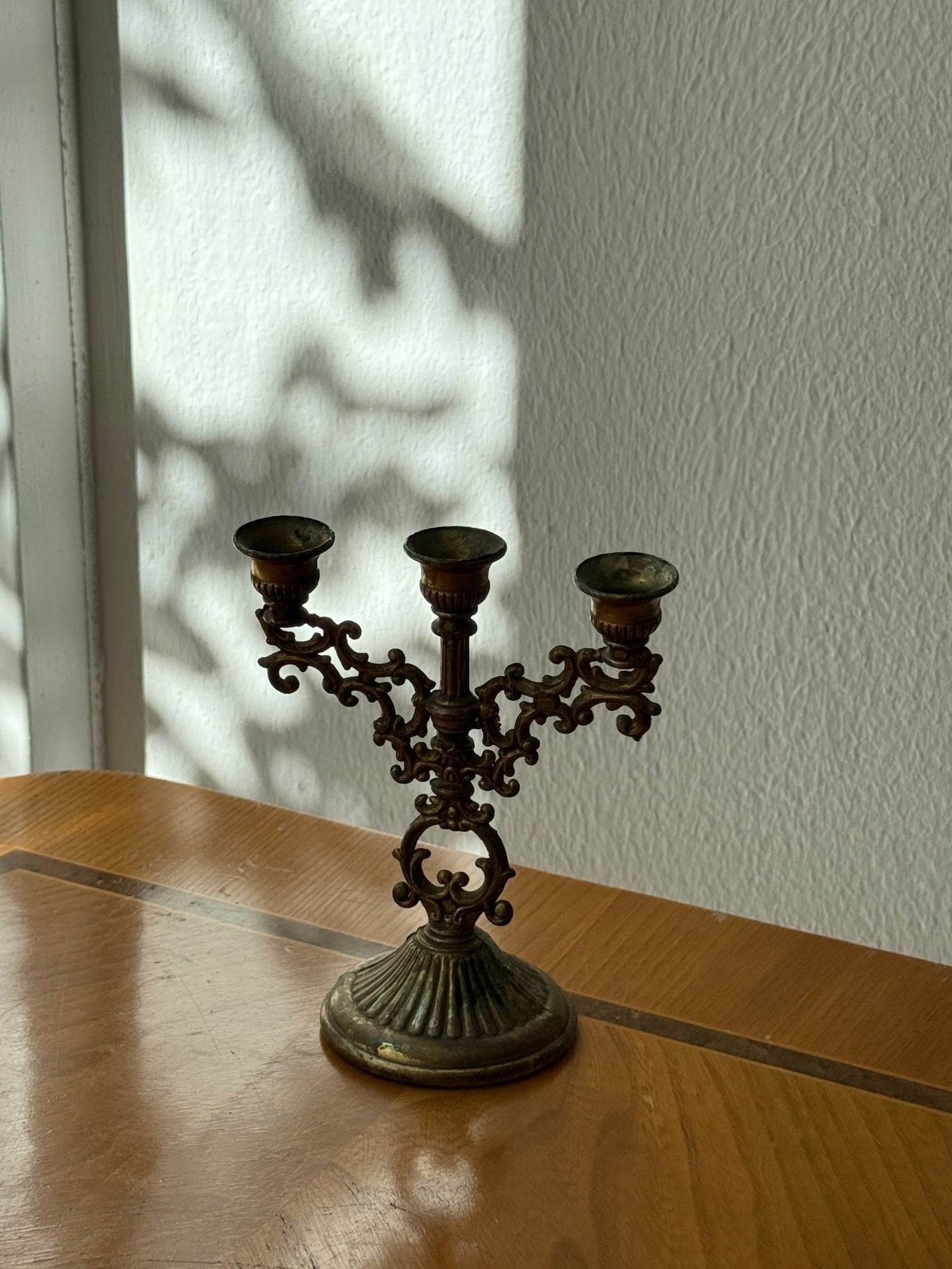 Brass candelabra - NEROLI
