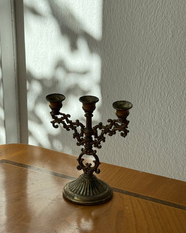 Brass candelabra - NEROLI
