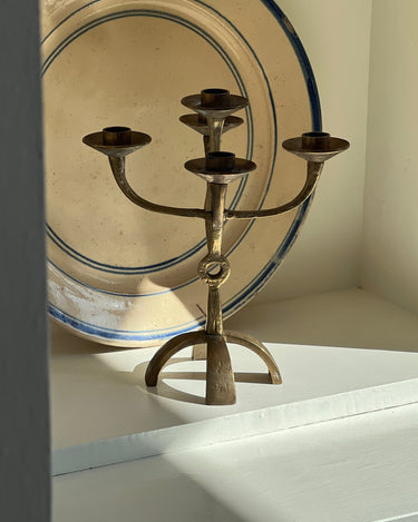 Brass candelabra - NEROLI