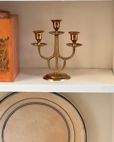 Brass candelabra - NEROLI