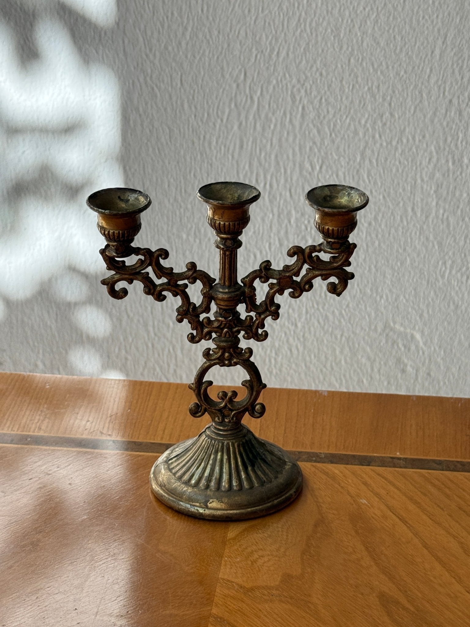 Brass candelabra - NEROLI