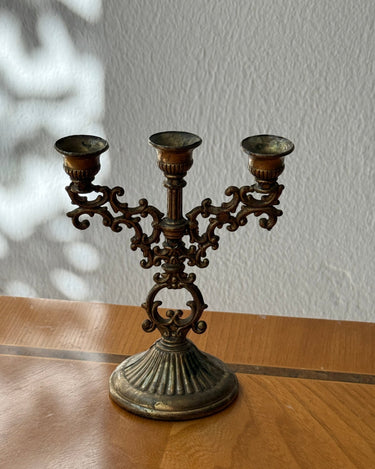 Brass candelabra - NEROLI