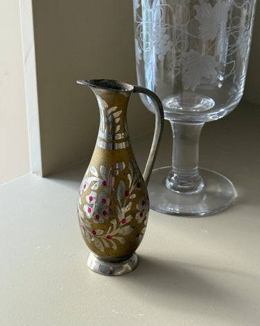 Brass candleholder - NEROLI
