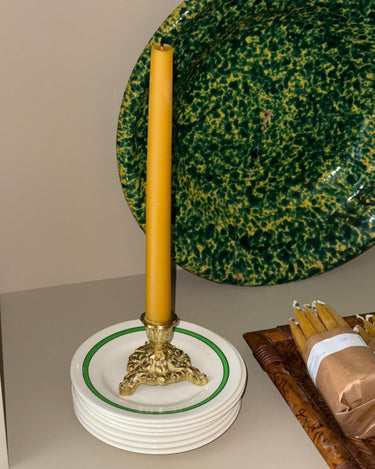 Brass candlestick - NEROLI