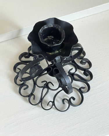 Brass candlestick - NEROLI