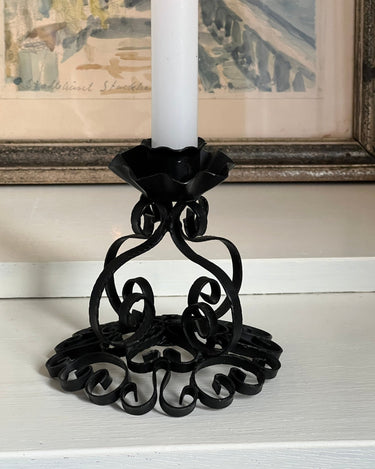 Brass candlestick - NEROLI