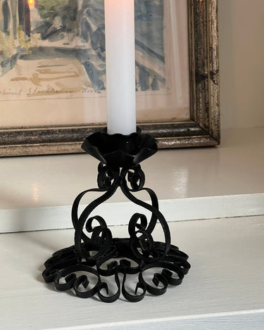 Brass candlestick - NEROLI