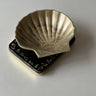 Brass clam dish - NEROLI
