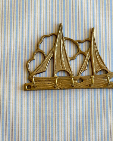Brass coat rack - NEROLI