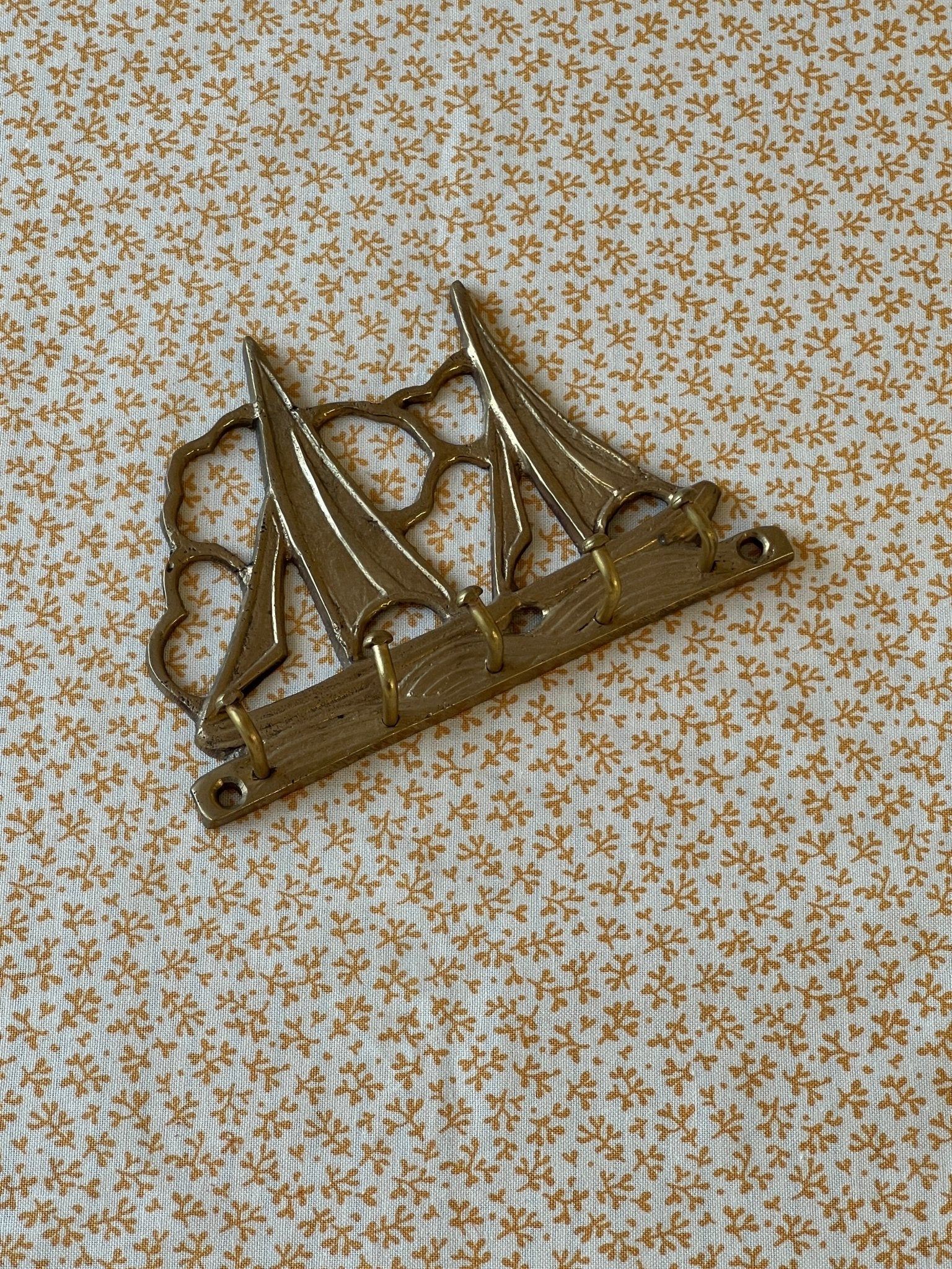Brass coat rack - NEROLI