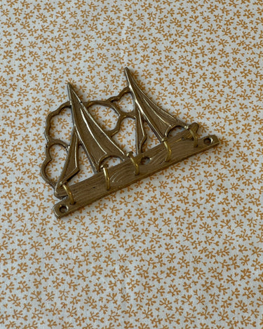 Brass coat rack - NEROLI