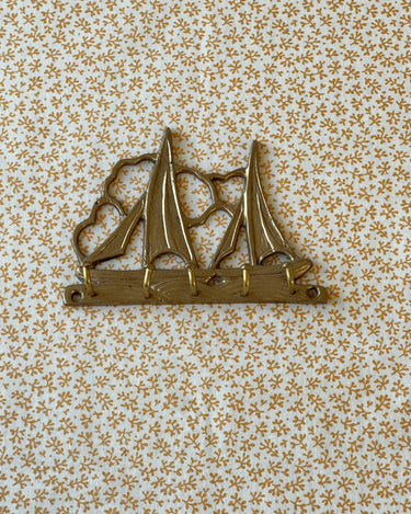 Brass coat rack - NEROLI