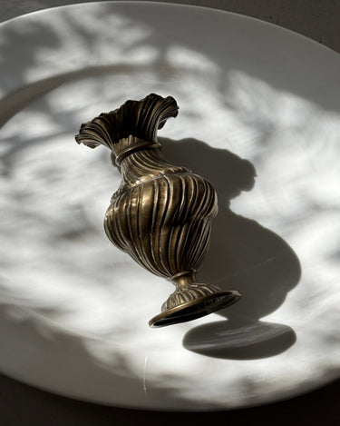 Brass vase - NEROLI