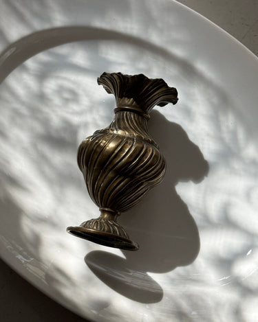 Brass vase - NEROLI