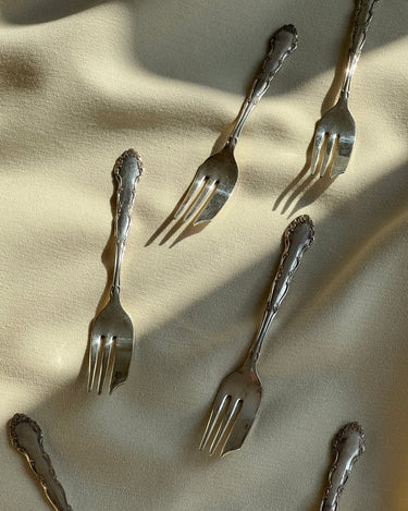 Cake forks (4 pcs) - NEROLI