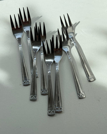 Cake forks (9 pcs) - NEROLI