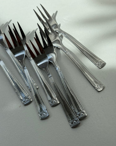 Cake forks (9 pcs) - NEROLI