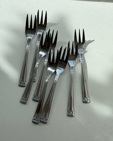 Cake forks (9 pcs) - NEROLI