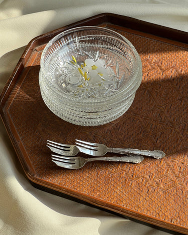 Cake plates (6 pcs) - NEROLI