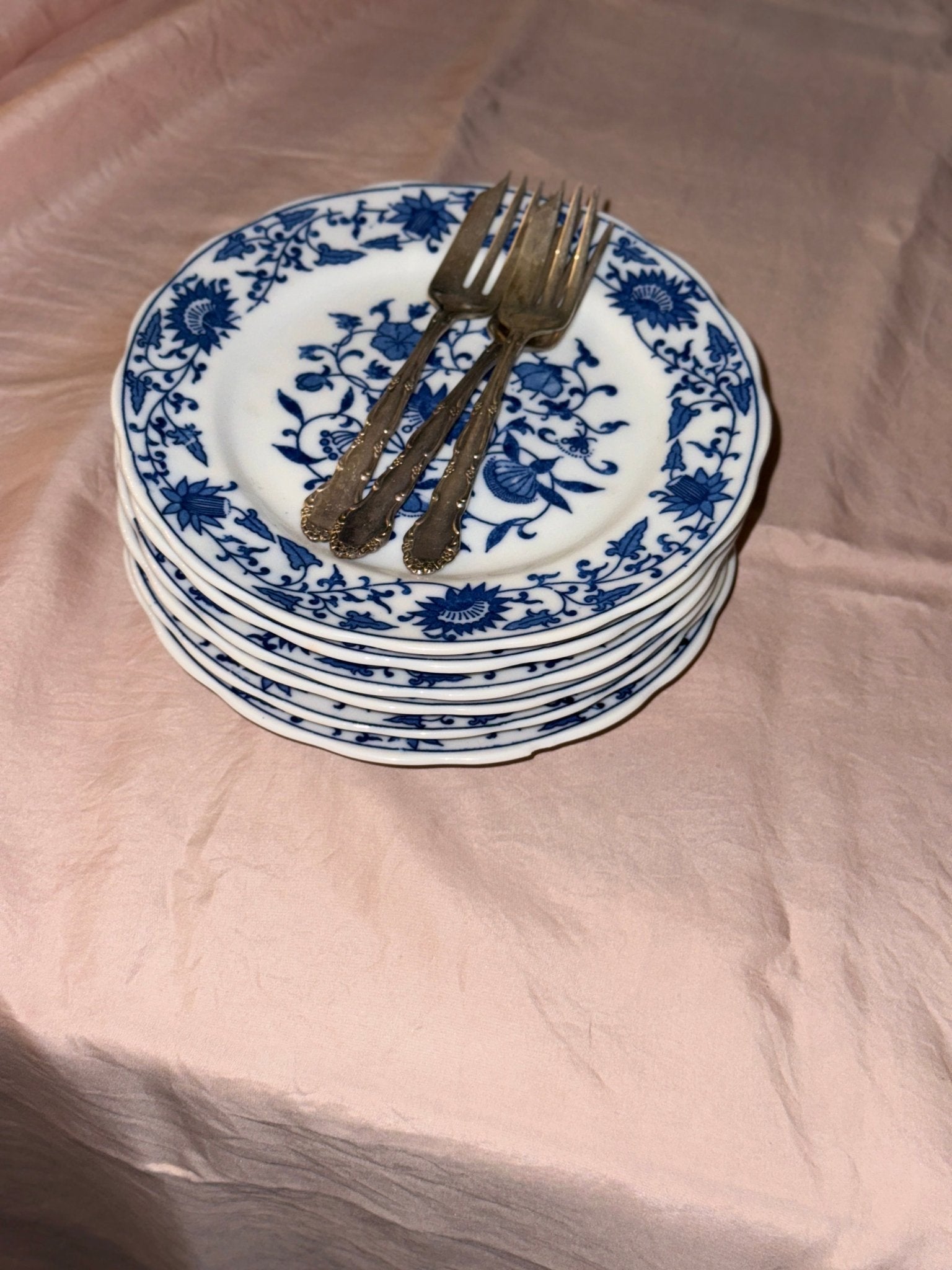 Cake plates (6 pcs) - NEROLI